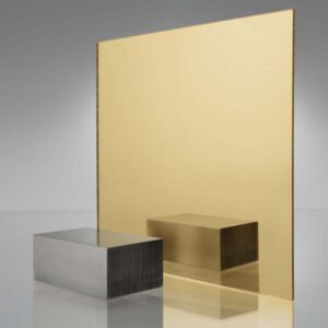 MIRROR CRYSTAL BOARD: FOM 035-2 Gold Mirror